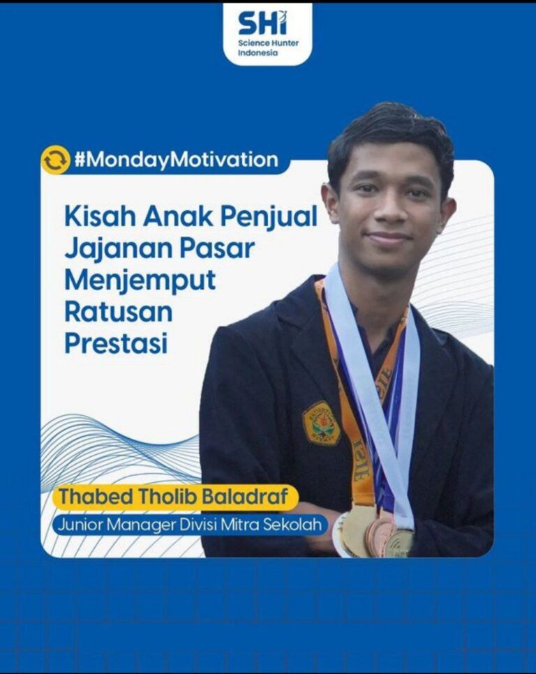 Kisah Anak Penjual Jajanan Pasar Menjemput Ratusan Prestasi