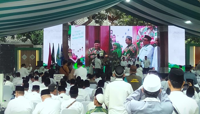 Perayaan Harlah NU Ke – 102 di Ponpes Nurul Jadid Dihadiri Gubernur Jatim Dan Tokoh Lintas Agama